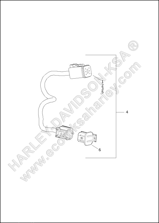 WIRING HARNESS, ON BOARD DIAGNOSTICS (OBD) JUMPER (CHINA ONLY)